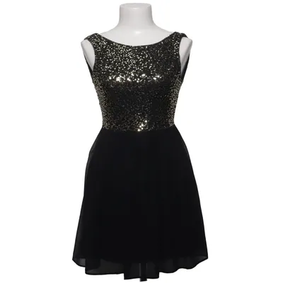 Cocktail dress (Black, Gold) from Elise Ryan Polyamide, Polyester
