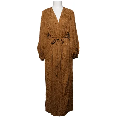 Omlottklänning (Brun) från H&M Trend Viskos