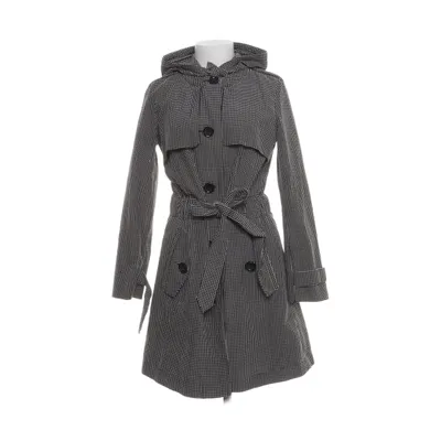Coat (Black, White) from Armani Exchange Cotton, Polyester