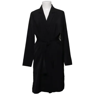 Coat (Black) from Bik Bok Elastane, Polyester