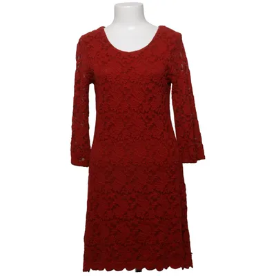 Jurk (Rood) van Geena Katoen, Elastaan, Polyamide, Polyester