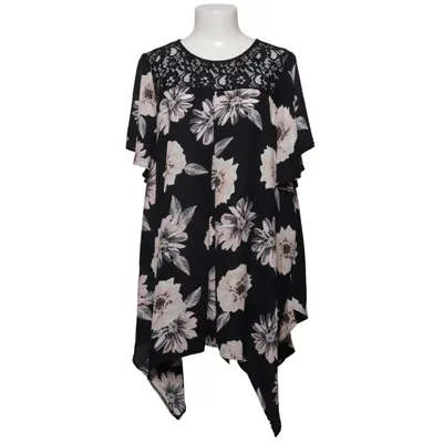 Top (Zwart, Roze, Wit) van Yours Polyamide, Polyester, Viscose