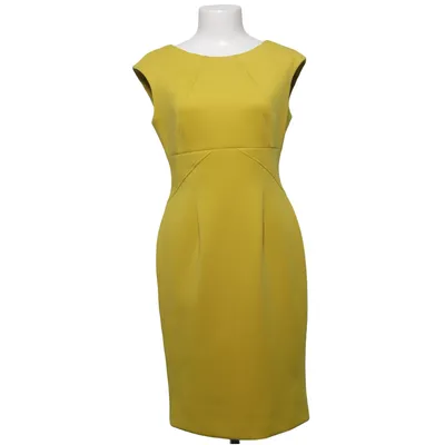 Dress (Yellow) from Calvin Klein Elastane, Polyester