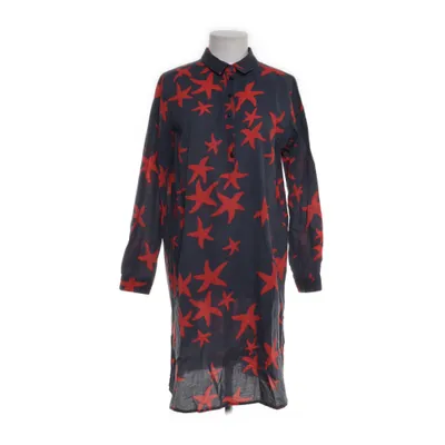 Robe chemise (Gris, Rouge) de Milano Italy Coton