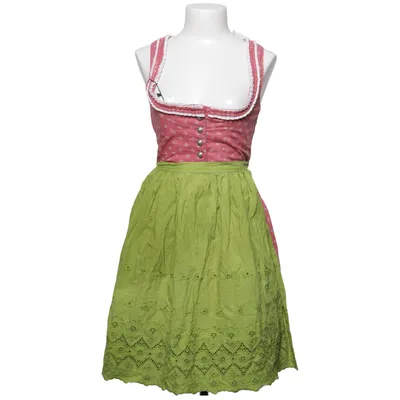 Dirndl (Rose, Vert, Blanc) de Lisa's Landhaus Coton, Polyester