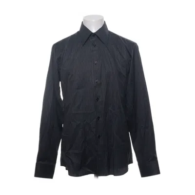 Skjorta (Vit, Svart) från Bläck Bomull