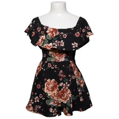 Byxdress (Svart, Flerfärgad) från Fashion Nova Elastan, Polyester