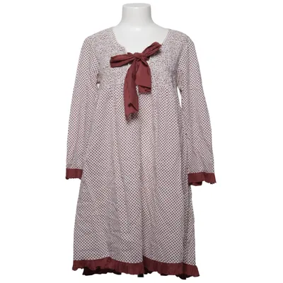 Dress (White, Red) from Blooming Cotton