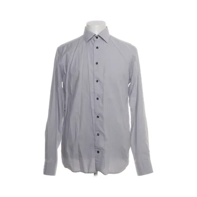 Shirt (Blauw, Wit) van Eton Katoen