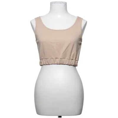 Crop top (Beige) van Queen of Hearts Katoen, Polyester