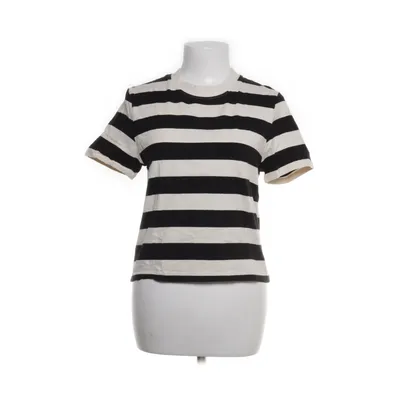 T-shirt (Svart, Vit) från Lindex Bomull, Elastan