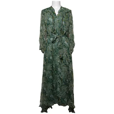 Robe (Vert, Jaune, Blanc) de Derhy Coton, Viscose