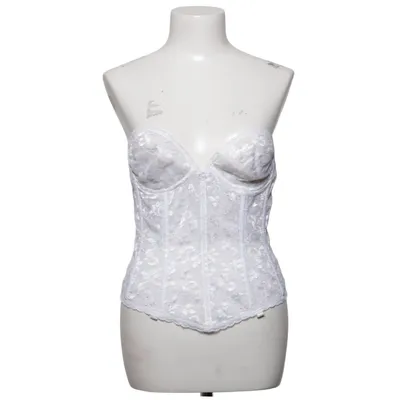 Corset (White) from Carnival Elastane, Nylon, Polyester, Viscose