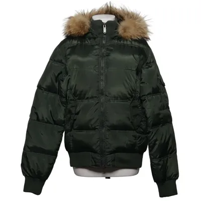 Vinterjacka (Grön) från Bomboogie Dun, Fjädrar, Päls, Polyester