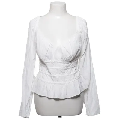 Topp (Vit) från Topshop Elastan, Polyester, Viskos