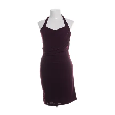 Halterneck dress (Purple) from Yours Elastane, Polyester