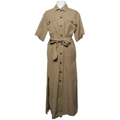 Shirt dress (Beige) from Massimo Dutti Cotton, Lyocell