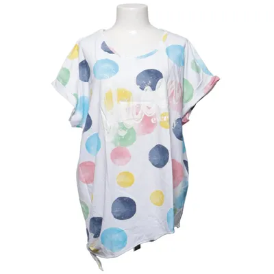 Top (White, Multicolored) from Liberty Woman Cotton