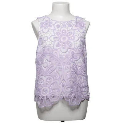 Topp (Lila, Vit) från Hallhuber Polyester