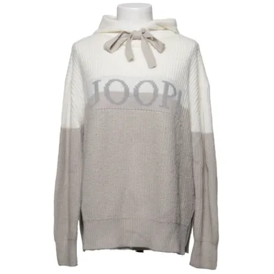 Hættetrøje (Hvid, Beige) fra JOOP! Akryl, Alpacauld, Polyamid