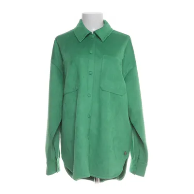 Overshirt (Green) from Gina Collection Elastane, Polyester