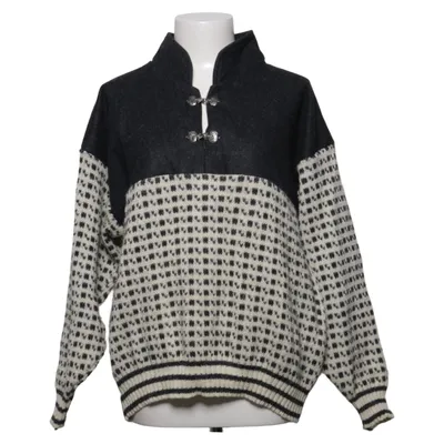 Lusekofte (Noir, Blanc) de Volund Nylon, Laine