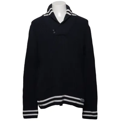 Sweater (Blå, Hvid) fra East West Bomuld
