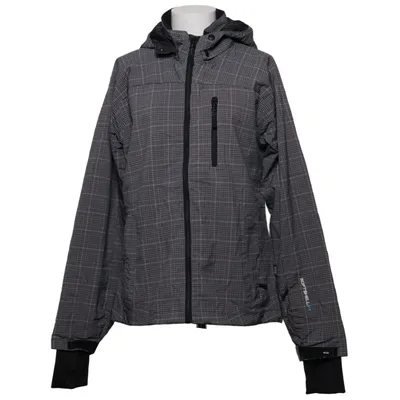 Skijakke (Grå, Sort) fra DeVal Elastan, Polyester
