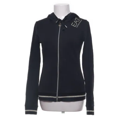 Hættetrøje (Sort) fra Emporio Armani Bomuld, Elastan, Metallfiber, Polyester
