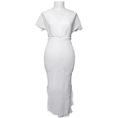 Långklänning (Vit) från Perry Elastan, Polyester, Viskos