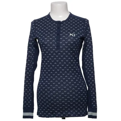 Ondershirt (Blauw, Wit) van Kari Traa Modal, Wol