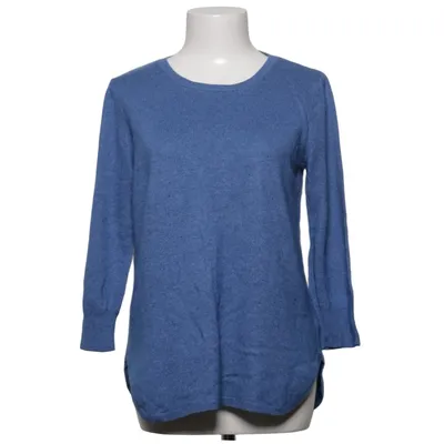 Pull-over (Bleu) de Peter Hahn Cachemire, Soie