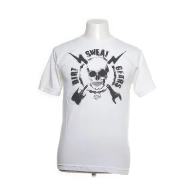 T-shirt (Vit) från Fox Bomull, Polyester