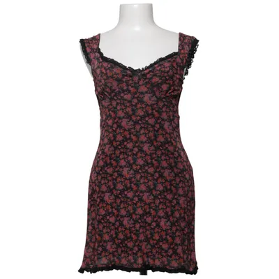 Jurk (Zwart, Roze, Meerkleurig) van Urban Outfitters Elastaan, Polyester