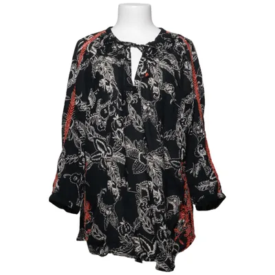 Blouse (Noir, Multicolore) de Generous Coton