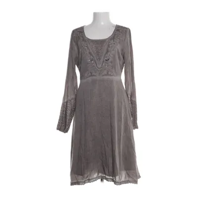 Jurk (Grijs) van Cream Katoen, Polyester, Viscose