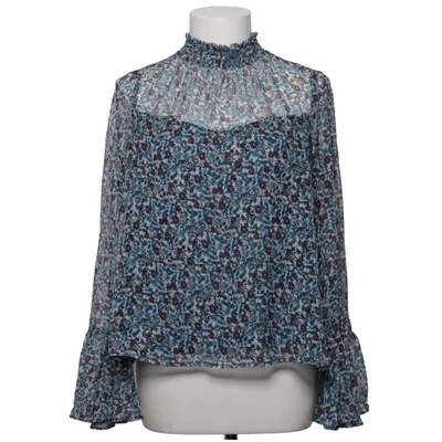 Blouse (Blue, Multicolored) from Xhilaration Polyester