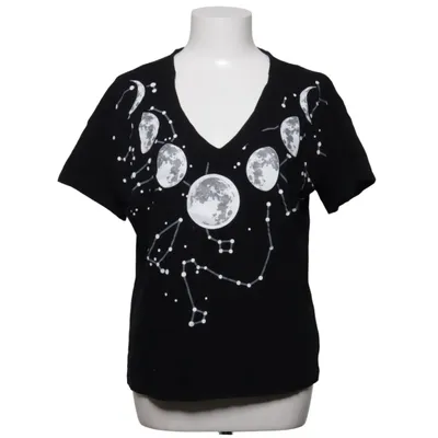 T-shirt (Noir, Blanc) de Restyle Coton
