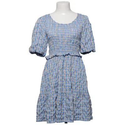 Kjole (Blå, Beige, Flerfarvet) fra YAS Polyester, Viscose