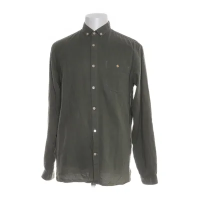 Buttondown-skjorta (Grön) från Knowledge Cotton Apparel Ekologisk bomull