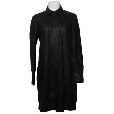 Leather coat (Black) from Depeche