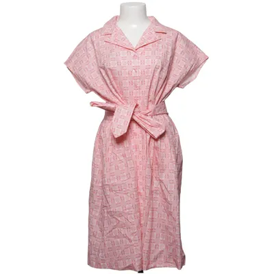 Shirt dress (Pink, White) from Jumperfabriken