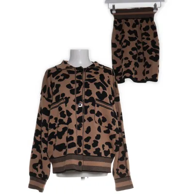 Set (Beige, Svart) Akryl, Ull