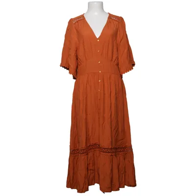 Maxikjole (Orange) fra Indiska Viscose