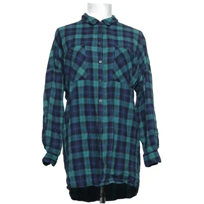 Flanellhemd (Blau, Grün) von Noisy May Baumwolle