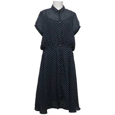 Shirt dress (Blue, White) from Laura Clement La Redoute Polyester