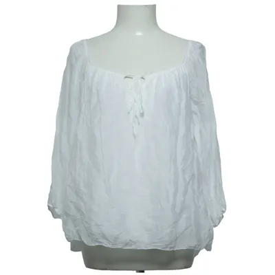 Bluse (Weiß) von Made in italy Elasthan, Seide, Viskose