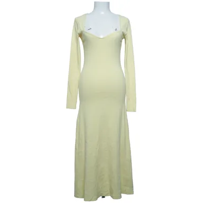 Maxi jurk (Geel) van Vero Moda Katoen, Elastaan