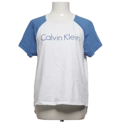 T-shirt (Wit, Blauw) van Calvin Klein Sleepwear Katoen