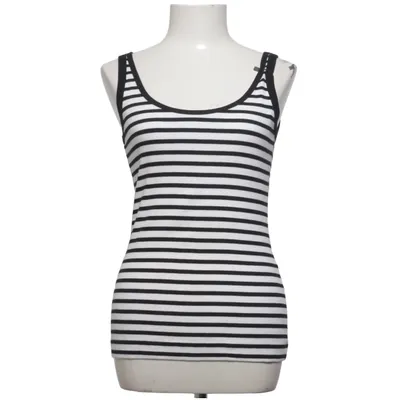 Tanktop (Zwart, Wit) van Marc Cain Katoen, Elastaan